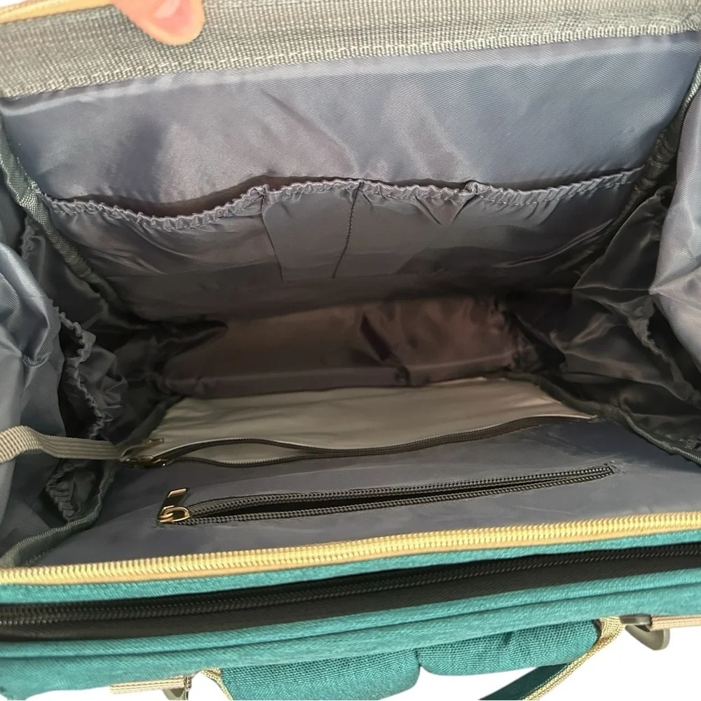 DEBUG Baby Diaper Bag Backpack Green Large Capacity Waterproof Size: OS